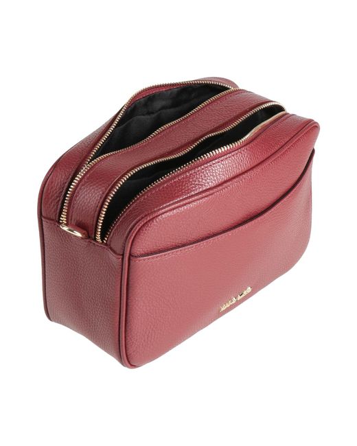 Marc Ellis Red Cross-Body Bag Leather