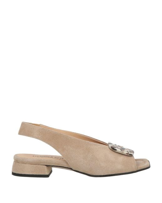 Donna Soft Natural Sandals Leather