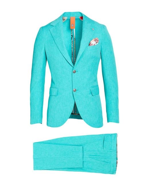 Bharnaba Blue Suits for men