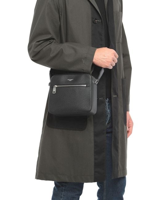 Dolce & Gabbana Black Cross-Body Bag Soft Leather for men