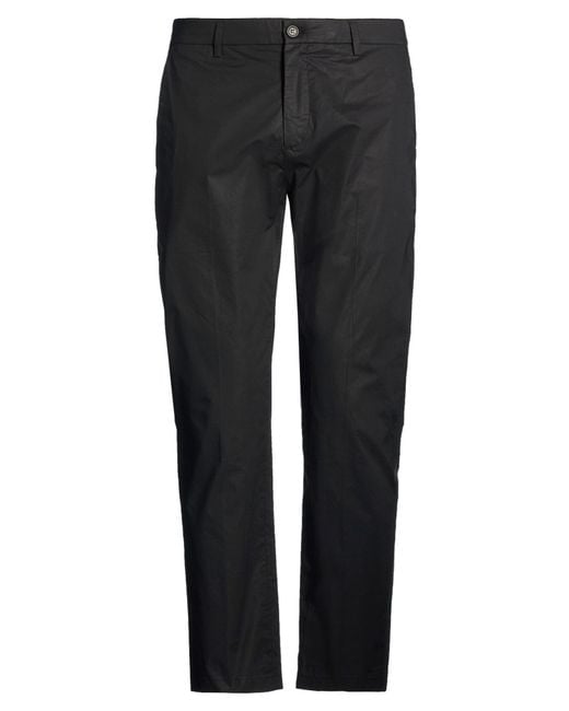 Department 5 Black Pants for men
