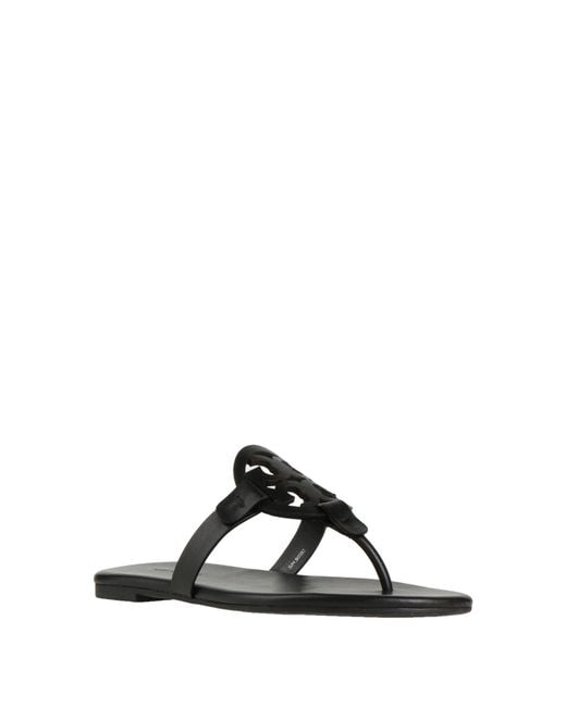 Tory Burch Black Thong Sandal