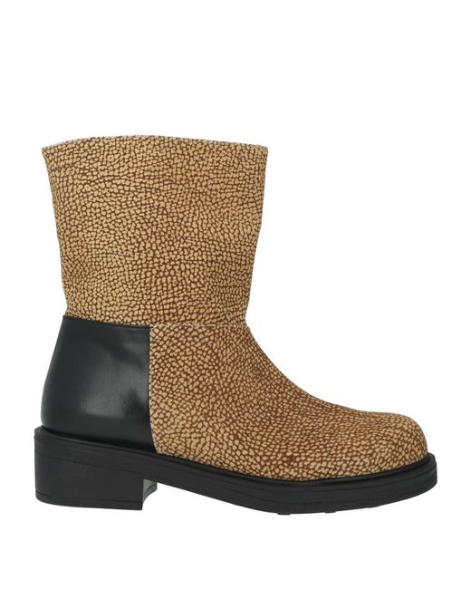 Borbonese Brown Ankle Boots