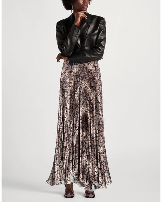 ViCOLO Natural Maxi Skirt Polyester, Elastane