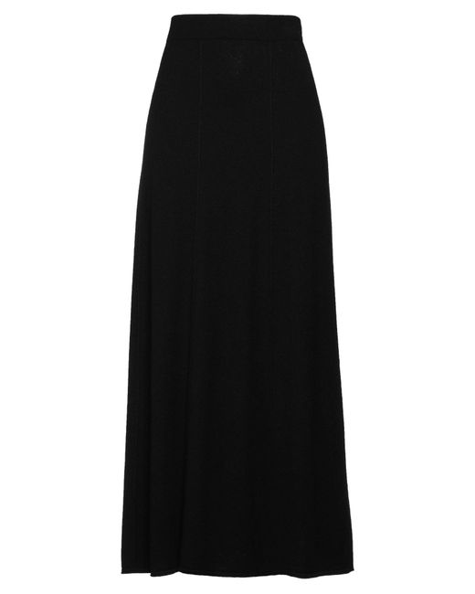 Stefanel Black Long Skirt