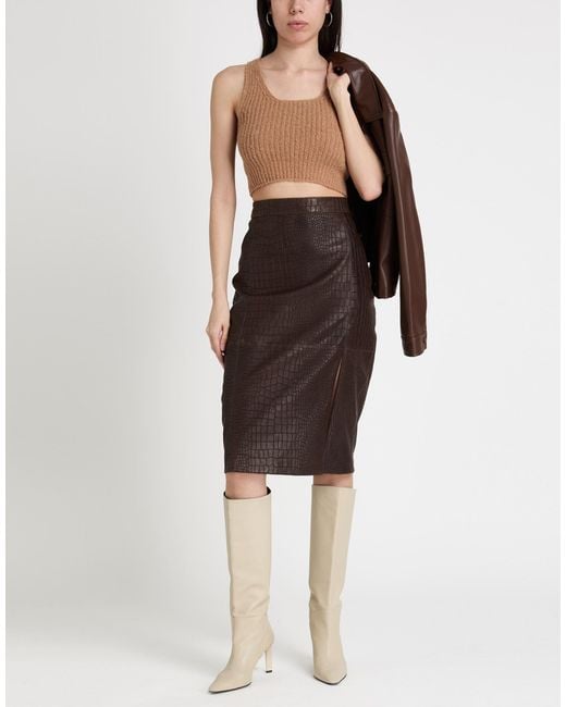 Top Lardini de color Natural