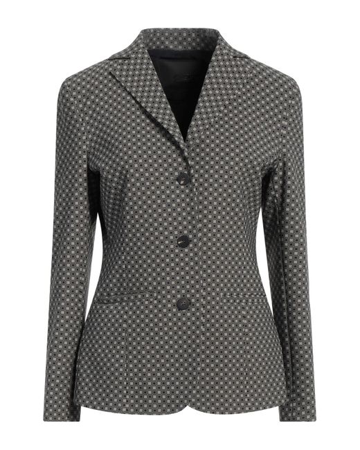 Rrd Black Military Blazer Polyamide, Elastane, Polyester