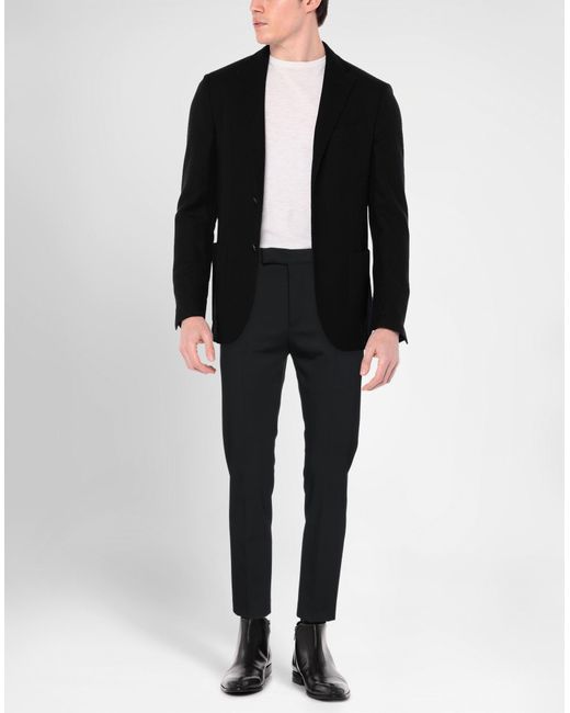 PT Torino Black Trouser for men