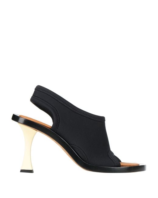 Proenza Schouler Black Sandals