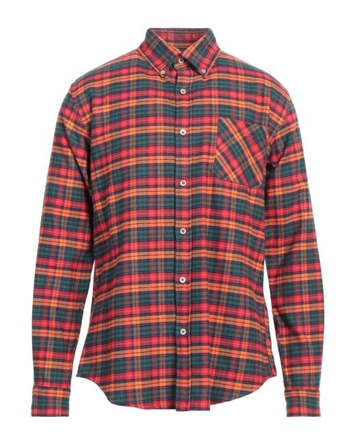 Camicia di Circolo 1901 in Red da Uomo