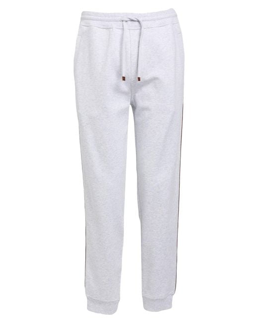 Brunello Cucinelli Gray Pants for men