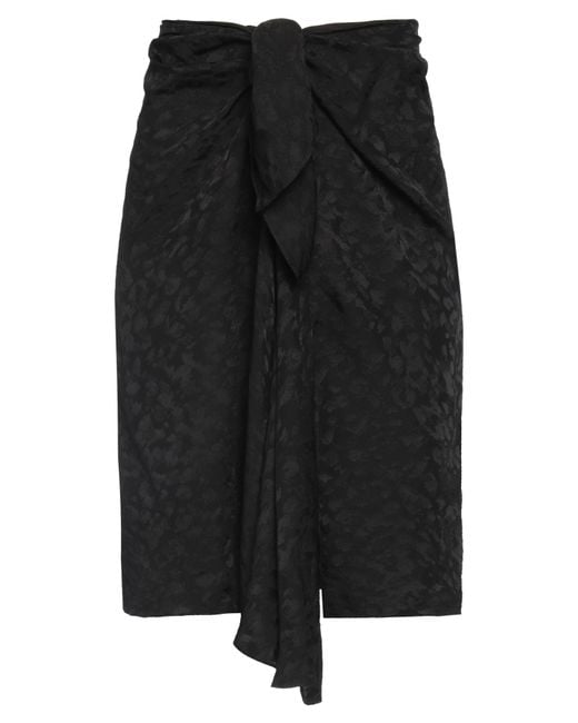 Zadig & Voltaire Black Midi Skirt
