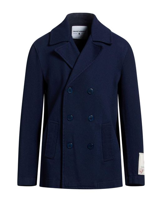 FRONT STREET 8 Blue Coat for men