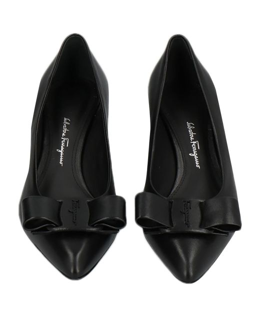Ferragamo Black Pumps
