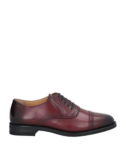 Zapatos de cordones Bally de color Purple