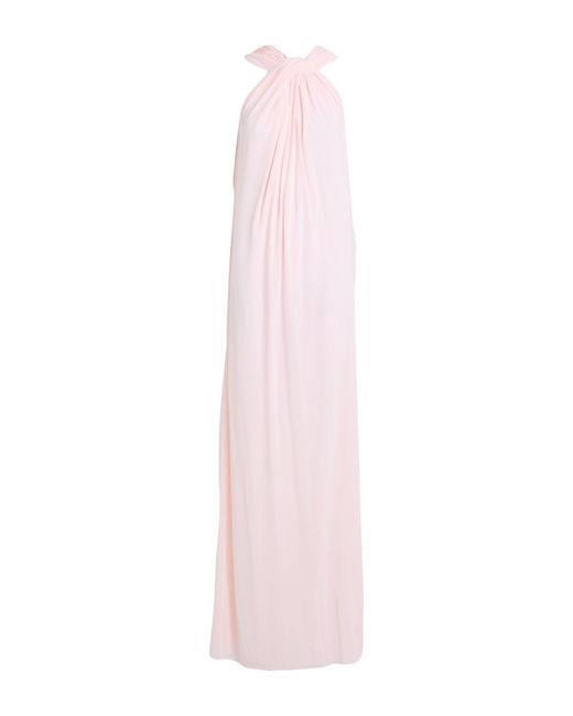Jil Sander Pink Maxi Dress Viscose