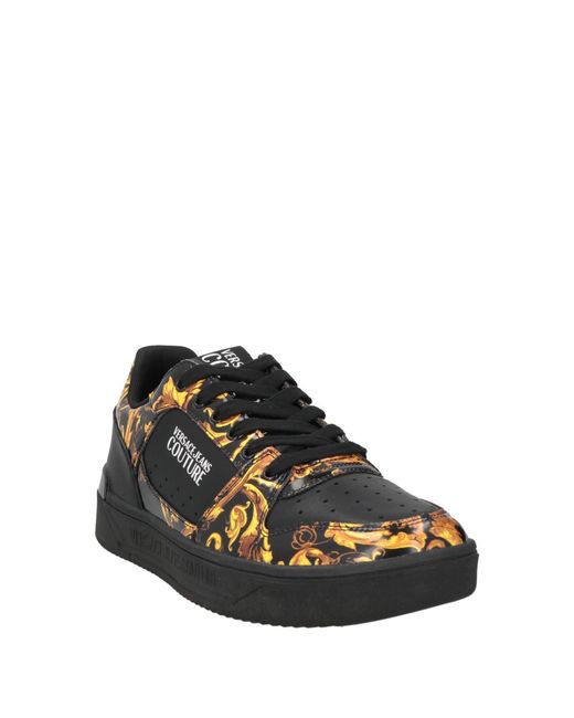 Versace Jeans Couture Black Trainers for men