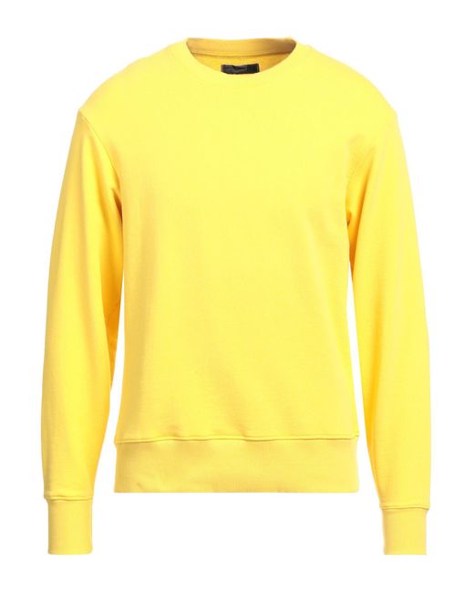 Messagerie Yellow Sweatshirt Cotton for men