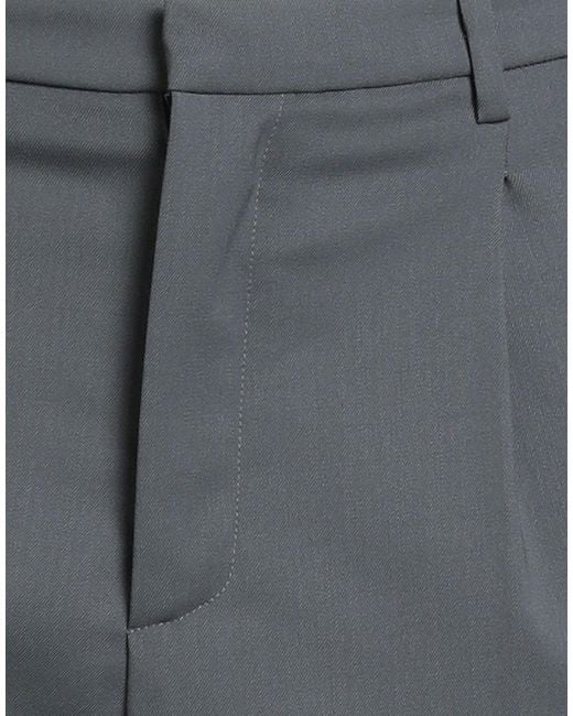THE M.. Gray The Pants Polyester, Virgin Wool, Elastane