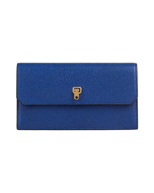 Valextra Blue Brieftasche