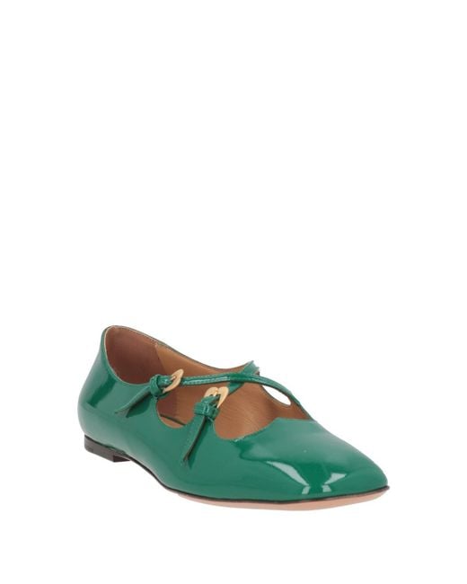 A.Bocca Green Ballet Flats