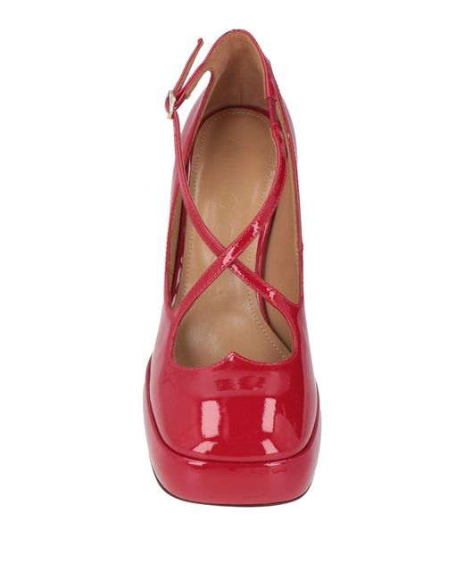 A.Bocca Red Pumps