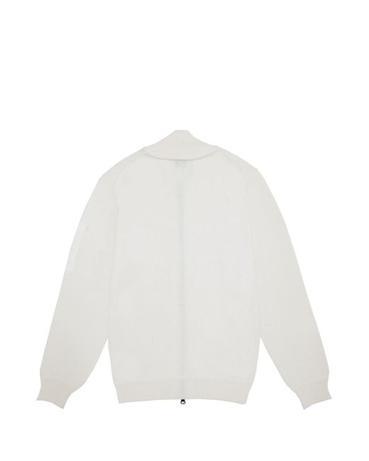 Cardigan di C P Company in White da Uomo