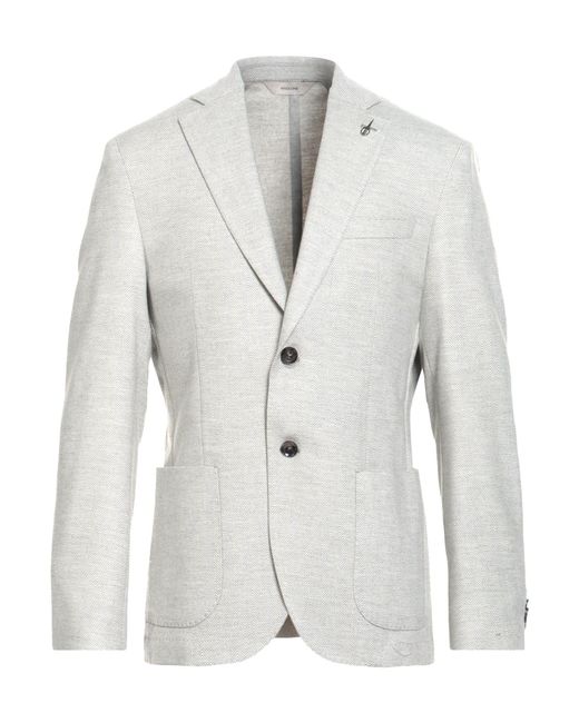 Paoloni White Blazers for men
