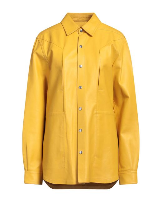 Rick Owens Yellow Shirt