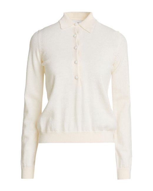 Alpha Studio White Pullover