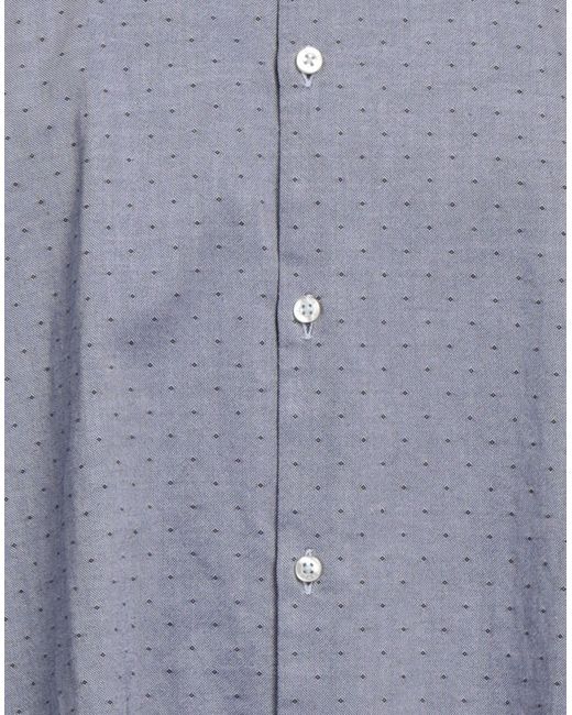 Brooksfield Blue Shirt for men
