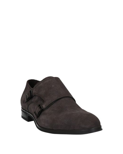 Boss Black Loafers Soft Leather for men