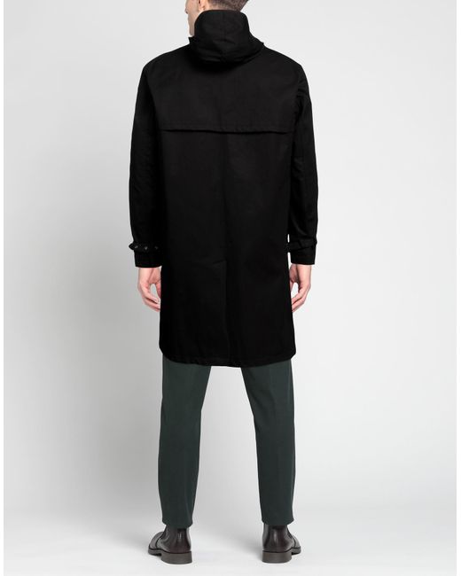 The Kooples Black Overcoat & Trench Coat for men