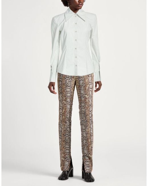 Patrizia Pepe White Shirt Cotton, Elastane