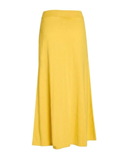 Fedeli Yellow Maxi Skirt