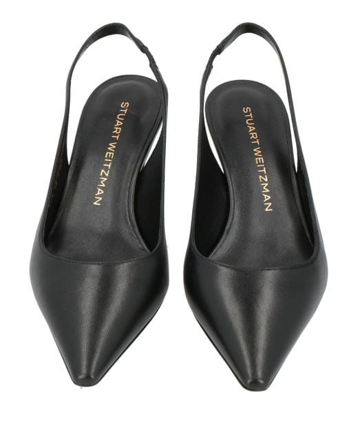 Stuart Weitzman Black Pumps Leather