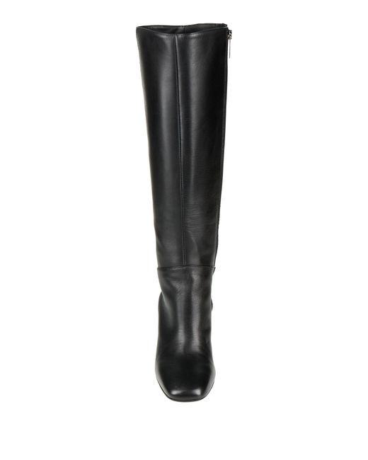 Carmens Black Boot Leather
