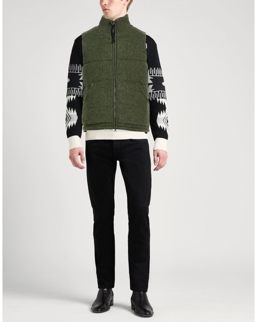 Aspesi Green Gilet for men