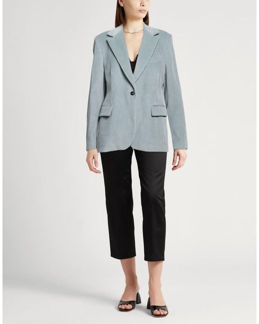 Eleventy Blue Light Blazer Cotton