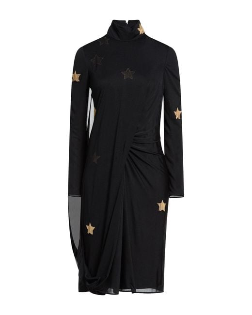 Burberry Black Midi Dresses