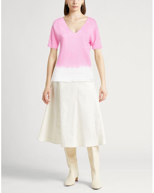 Pullover 120% Lino de color Pink
