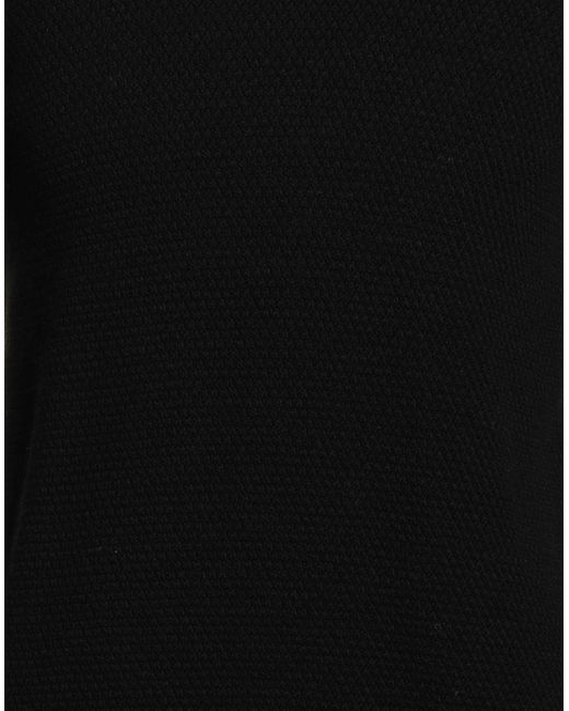 Daniele Alessandrini Black Turtleneck Acrylic, Wool, Alpaca Wool for men