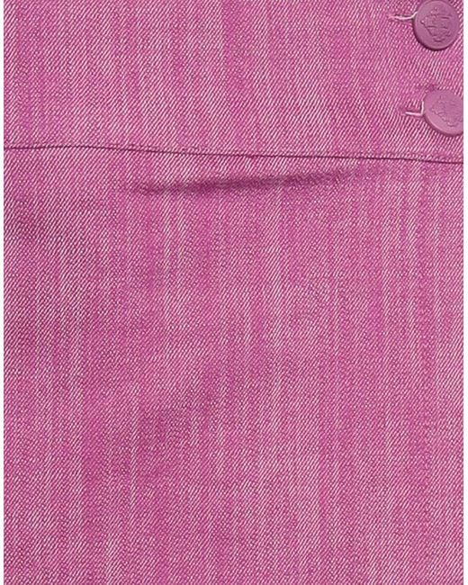 Jijil Pink Shorts & Bermuda Shorts Cotton, Polyester, Elastane