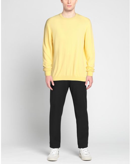 Alpha Studio Yellow Sweater for men