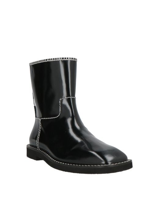 Wales Bonner Black Ankle Boots