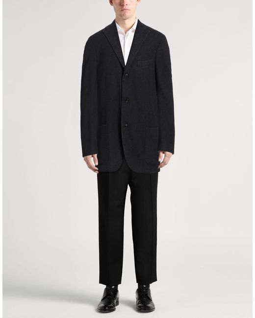 Boglioli Black Blazer for men