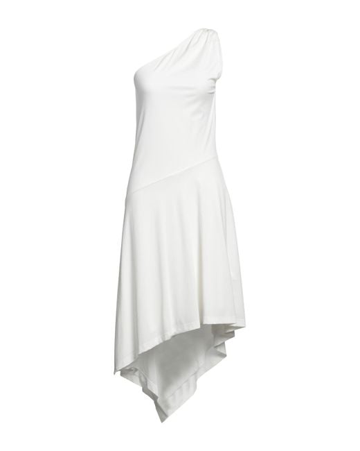 Vestido midi J.W. Anderson de color White