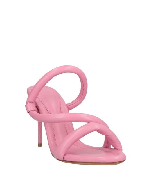Alexandre Birman Pink Sandals Leather