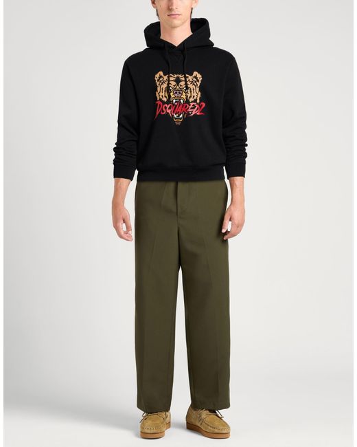 DSquared² Black Sweatshirt for men