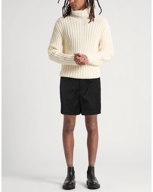 Jil Sander Black Shorts & Bermuda Shorts Cotton for men